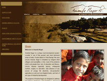 Tablet Screenshot of anandanagar.org